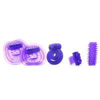 Набор секс-игрушек Topco Sales Climax Couples Kit Neon Purple