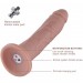 Фаллоимитатор 10.2″ с вибрацией для секс-машин Hismith Silicone Dildo with Vibe съемный коннектор