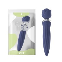 Клиторальный вибростимулятор Rose Dancer Wand Blue Cnt