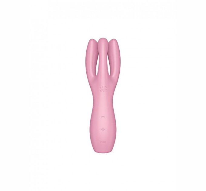 Клиторальный вибратор Satisfyer Threesome 3 Pink с тремя пальчиками