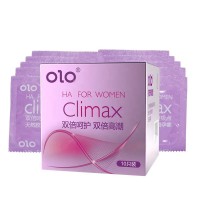 Презервативы Olo CLIMAX с точками с гиалуроновой кислотой 10 шт