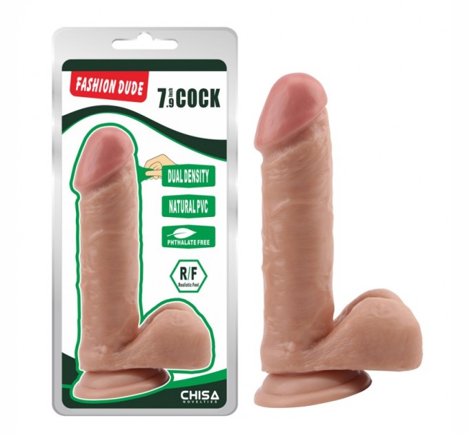 Фаллоимитатор на присоске Chisa Fashion Dude 7.9 Inch Cock