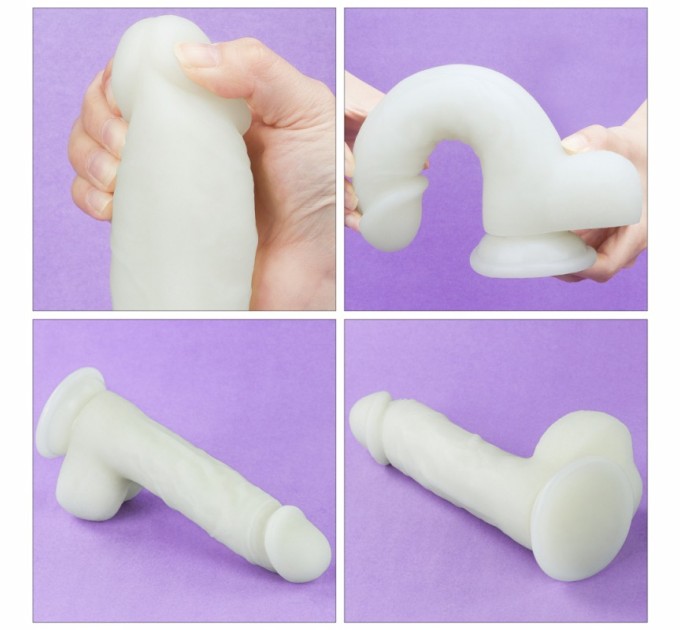 Фаллоимитатор светящийся Lumino Play Silicone Dildo 8.0 Lovetoy