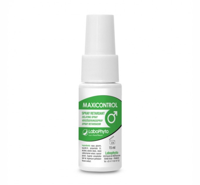 Пролонгатор для продления полового акта Labophyto MaxiControl Delay Spray, 15мл