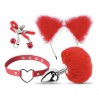 Набор для сексуальных игр для пар Bondage Toys Kit Red Bdsm4u