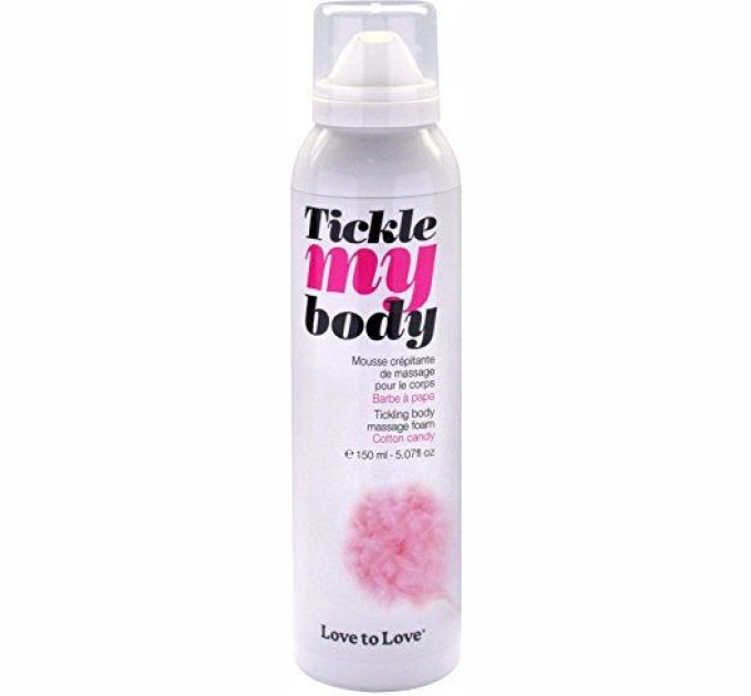 Массажная пена Love To Love TICKLE MY BODY Cotton candy (150 мл)