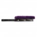 Двусторонняя шлепалка с мехом, кнут и пряник Leather Appeal Pat Purple Bdsm4u