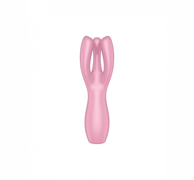 Клиторальный вибратор Satisfyer Threesome 3 Pink с тремя пальчиками