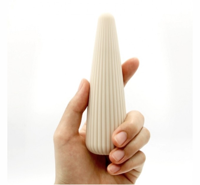 Вибростимулятор для женщин 3D Design Cone White Cnt