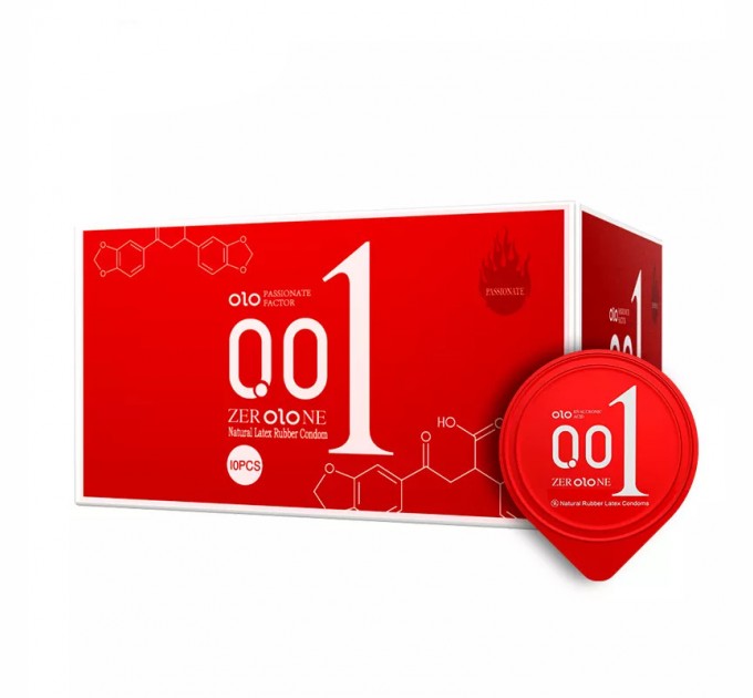 Презервативы OLO с гиалуроновой кислотой Ультратонкие упаковка 10 шт