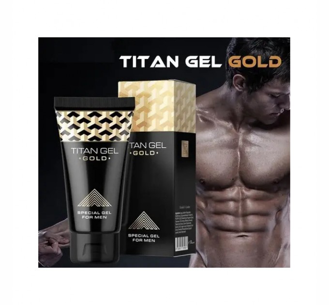 Гель-лубрикант для мужчин Titan Gel Gold 50 мл