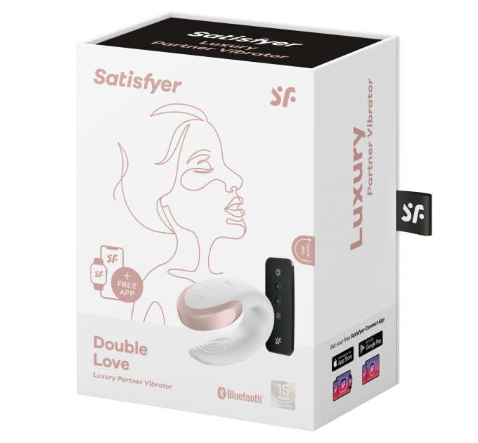 Смарт-вибратор для пар Satisfyer Double Love (White)