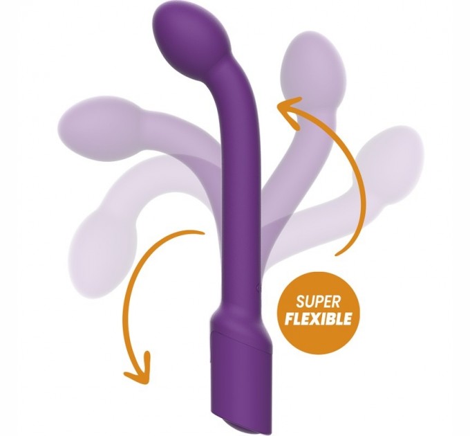 Вибростимулятор точки G фиолетовый Rewolution Rewoflex Flexible Vibrator