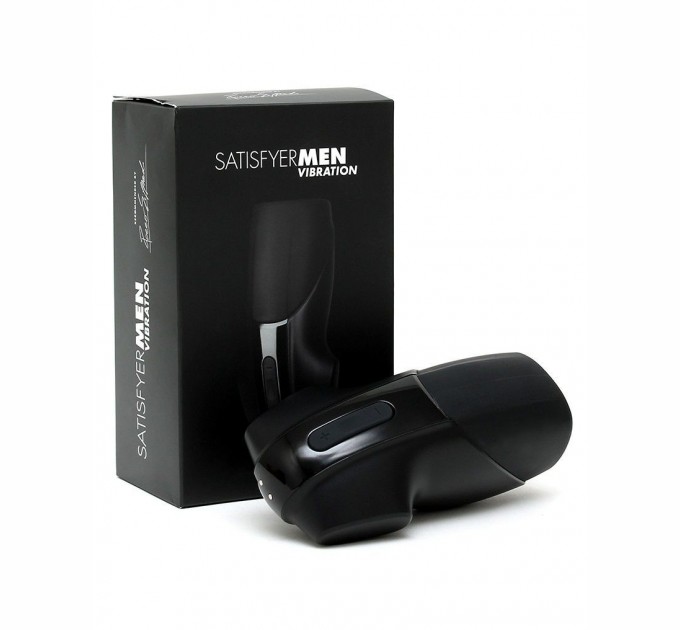 Мастурбатор Satisfyer Men Vibration имитатор минета с вибрацией, стимуляция головки