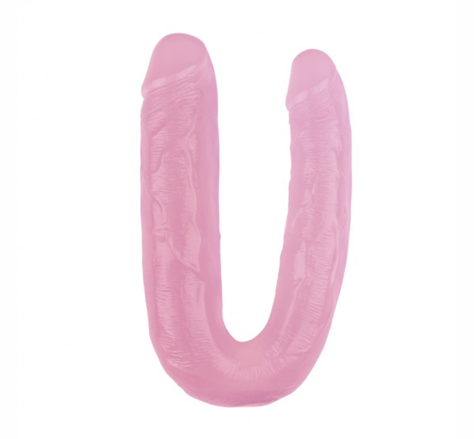 Розовый двойной фаллоимитатор для мастурбации 17.7 Inch Dildo Chisa