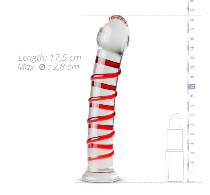 Стеклянный дилдо Gildo Glass Dildo No. 15