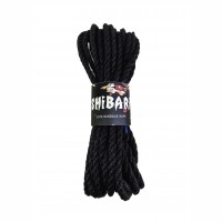 Джутовая веревка для Шибари Feral Feelings Shibari Rope 8 м Черная