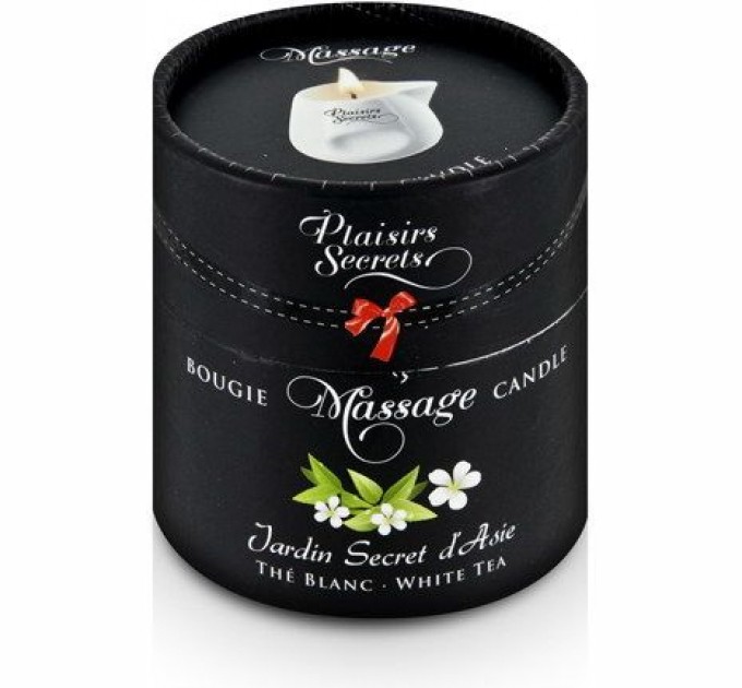 Массажная свеча Plaisirs Secrets White Tea (80 мл)
