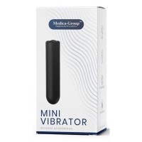 Компактный черный вибратор для женщин Mini Vibrator Medicagroup