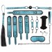 Набор атрибутов для бдсм игр Vscnovelty Blue Bondage Kit 8 Pieces