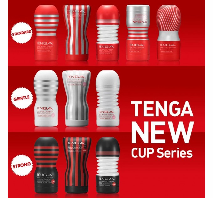 Мастурбатор Tenga Rolling Head Cup с интенсивной стимуляцией головки