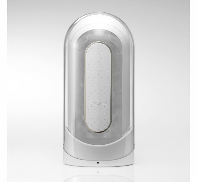 Мастурбатор Tenga Flip Zero Electronic Vibration White, изменяемая интенсивность, раскладной