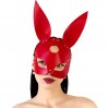 Кожаная маска Зайки Art of Sex Bunny mask Красный