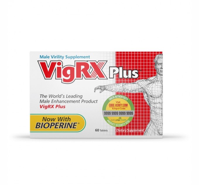 Препарат для мужской силы и здоровья VigRX Plus 60 таблеток Leadinghealth