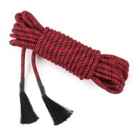 Бондажная нейлоновая веревка красная 10 метров Bdsm4u