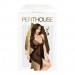 Бэби-долл с ажурным браллетом и высоким разрезом Penthouse - Sweet Beast Black S/M