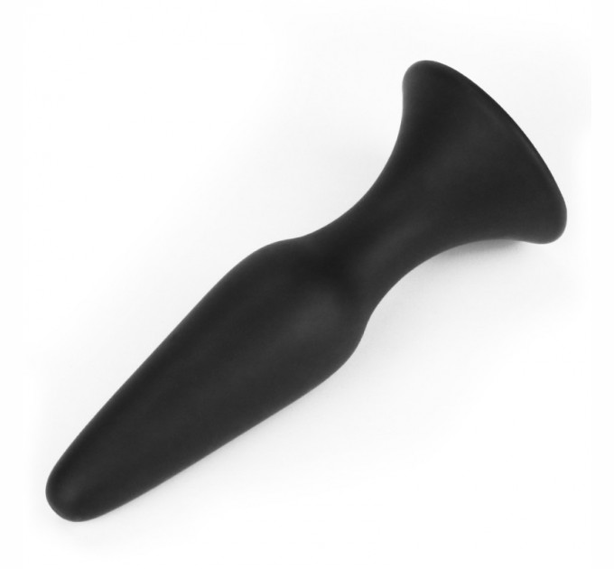 Черная анальная пробка Lovetoy Lure Me Silicone Anal Plug Small