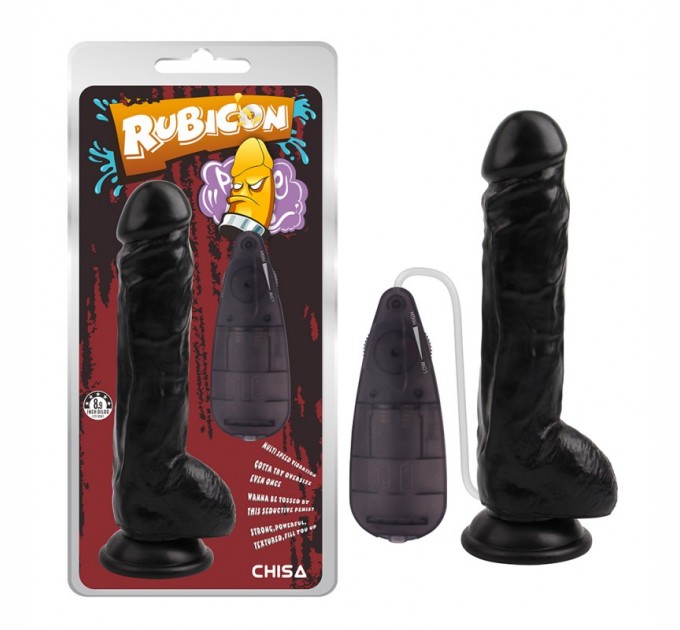 Вибратор Chisa черный Rubicon Vibrating Max Dick