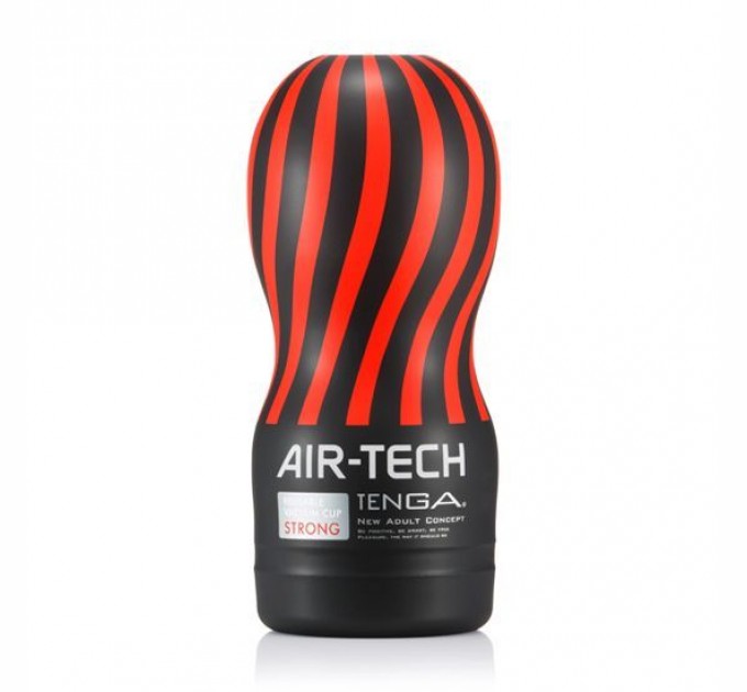 Мастурбатор Tenga Air-Tech Strong, более высокая аэростимуляция и всасывающий эффект