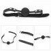 Набор для сексуальных бдсм игр Lovetoy Deluxe Bondage Kit (маска, g-вибратор, наручники, кляп)