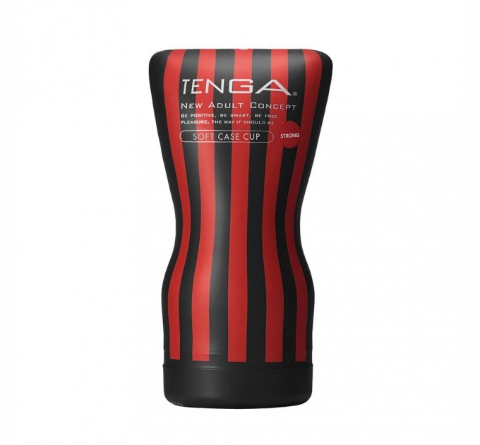 Мастурбатор Tenga Squeeze Tube Cup (мягкая подушечка) STRONG сдавливаемый