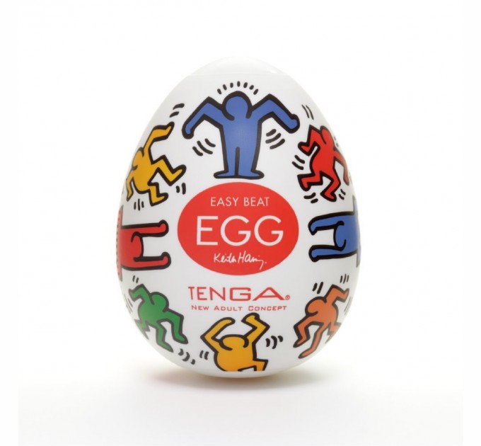 Мастурбатор яйцо Tenga Keith Haring EGG Dance