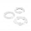 Набор эрекционных колец BOYS of TOYS C RING SET Cristal 3 шт BS4400014