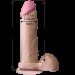 Фаллоимитатор Doc Johnson The Realistic Cock 8 inch White - ULTRASKYN, Vack-U-Lock, диаметр 5,1см