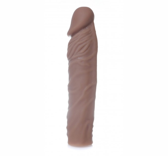 Насадка презерватив удлиняющая BOYS of TOYS Perfect Sleeve Mulatto увеличивает до 4 см BS6700082