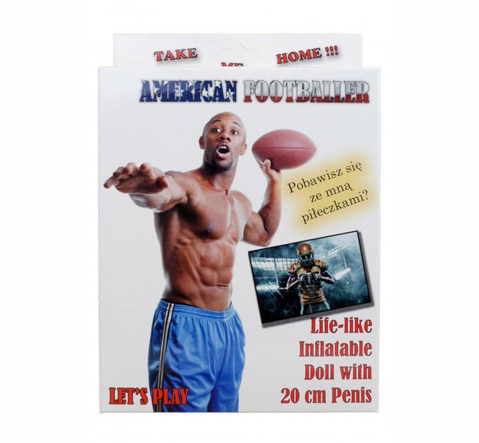 Надувная кукла BOYS of TOYS American Footballer 165 см (BS5900013)