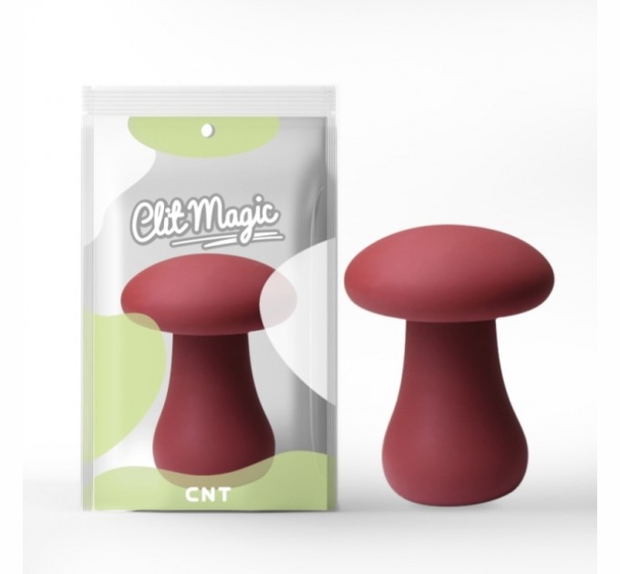 Вибростимулятор для женщин 3D Design Oyster Mushroom Red Cnt