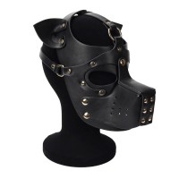 Неопреновая маска Puppy Face Leather Dog Mask Black Bdsm4u