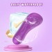 Вибростимулятор в женские трусики Magnetic-Stay Panty Vibe Purple Cnt