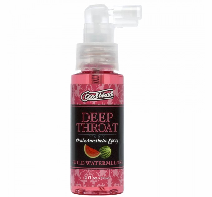 Спрей для глубокого минета Doc Johnson GoodHead DeepThroat Spray – Watermelon 59 мл