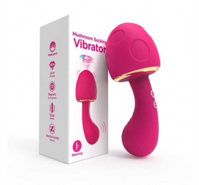 Посасывающий вибратор Vscnovelty Mushroom Sucking Vibrator