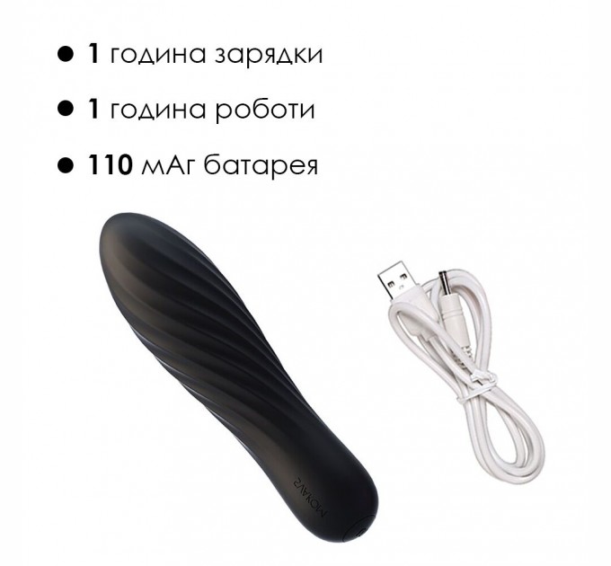 Мощный мини вибратор Svakom Tulip Black