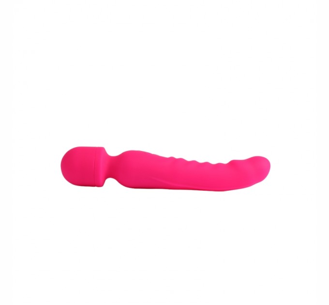 Клиторально-вагинальный двойной вибромассажер Pleasure Spreader Wand Pink Chisa