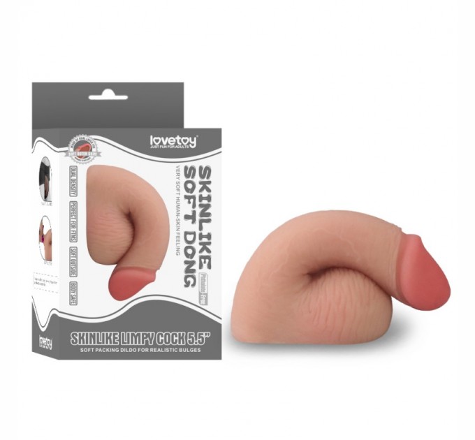 Накладной пенис для ношения Lovetoy Skinlike Limpy Cock 5.5
