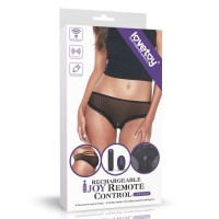 Трусики с вибратором Lovetoy IJOY Rechargeable Remote Control Lace Panty