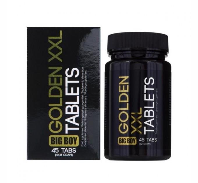 Таблетки для стимуляции мужской силы Big Boy Golden XXL 45шт Cobeco